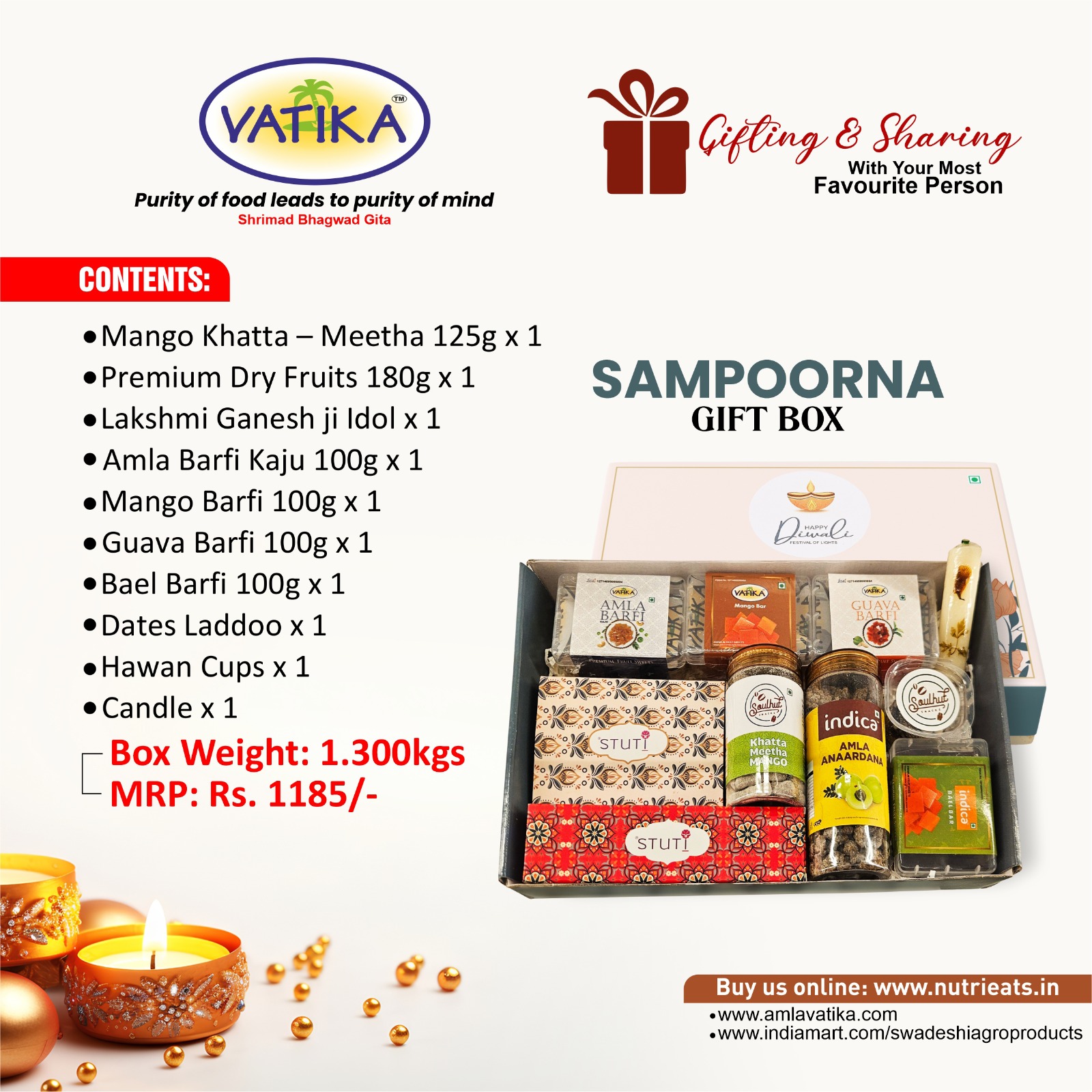 Sampoorna Gift Box 1.300kg